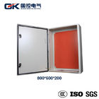 中国 屋内塗られた炭素鋼RAL 7035薄い灰色の太陽モジュールの配電箱 会社